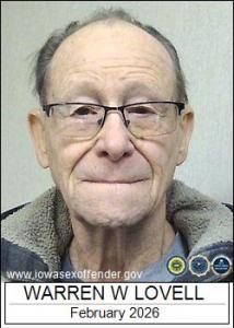 Warren William Lovell a registered Sex Offender of Iowa