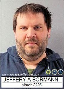 Jeffery Allen Bormann a registered Sex Offender of Iowa