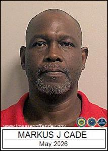 Markus Jay Cade a registered Sex Offender of Iowa