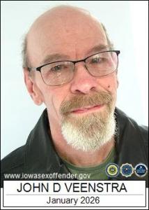 John D Veenstra a registered Sex Offender of Iowa