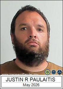 Justin Robert Paulaitis a registered Sex Offender of Iowa