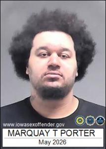 Marquay Tre Shawn Porter a registered Sex Offender of Iowa