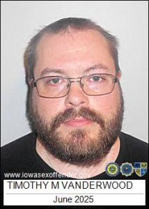 Timothy Michael Vanderwood a registered Sex Offender of Iowa