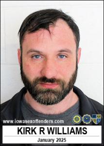 Kirk Robert Williams a registered Sex Offender of Iowa