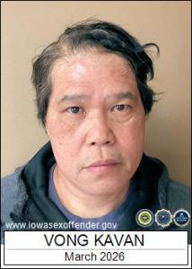 Vong Kavan a registered Sex Offender of Iowa