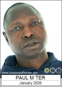 Paul Manyang Ter a registered Sex Offender of Iowa