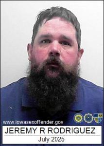 Jeremy Robert Rodriguez a registered Sex Offender of Iowa