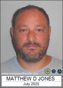 Matthew Dale Jones a registered Sex Offender of Iowa