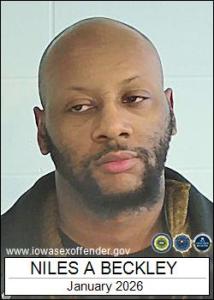 Niles Andrew Beckley a registered Sex Offender of Iowa