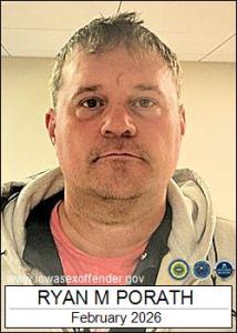 Ryan Michael Porath a registered Sex Offender of Iowa