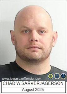 Chad Wayne Sarverjagerson a registered Sex Offender of Iowa