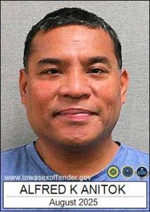 Alfred Kakki Anitok a registered Sex Offender of Iowa