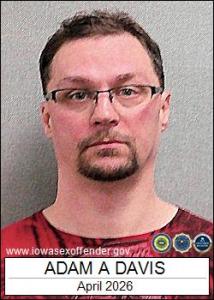 Adam Andrew Davis a registered Sex Offender of Iowa