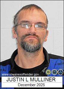 Justin Lee Mulliner a registered Sex Offender of Iowa
