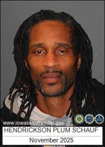 Hendrickson Plum Schauf a registered Sex Offender of Iowa