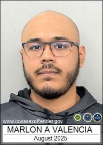 Marlon Alexis Valencia a registered Sex Offender of Iowa