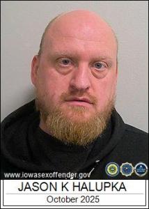 Jason Kenneth Halupka a registered Sex Offender of Iowa