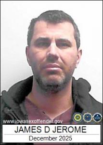 James Daniel Jerome a registered Sex Offender of Iowa