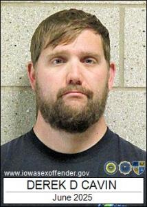 Derek Daniel Cavin a registered Sex Offender of Iowa