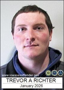 Trevor Allen Richter a registered Sex Offender of Iowa