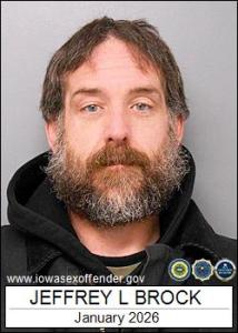 Jeffrey Lee Brock a registered Sex Offender of Iowa