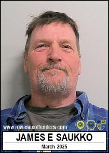 James Ernest Saukko a registered Sex Offender of Iowa