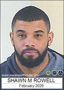 Shawn Michael Rowell a registered Sex Offender of Iowa