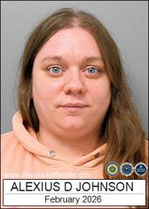 Alexius Dellamay Johnson a registered Sex Offender of Iowa