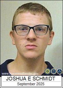Joshua Erik David Lee Schmidt a registered Sex Offender of Iowa