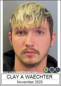 Clay Allen Waechter a registered Sex Offender of Iowa
