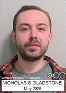 Nicholas Scott Gladstone a registered Sex Offender of Iowa