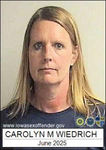 Carolyn Marie Wiedrich a registered Sex Offender of Iowa