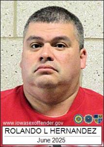 Rolando Lee Hernandez a registered Sex Offender of Iowa