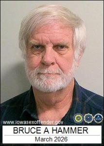Bruce Alan Hammer a registered Sex Offender of Iowa
