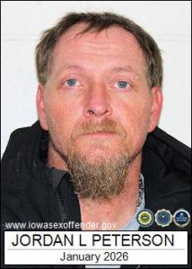 Jordan Lee Peterson a registered Sex Offender of Iowa