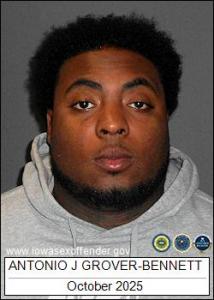 Antonio J Grover-bennett a registered Sex Offender of Iowa