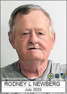 Rodney Lee Newberg a registered Sex Offender of Iowa