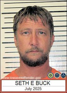 Seth Edward Buck a registered Sex Offender of Iowa