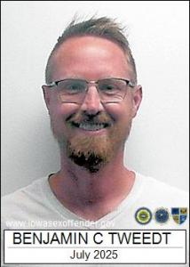 Benjamin Craig Tweedt a registered Sex Offender of Iowa