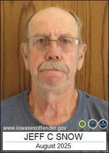Jeff Carter Snow a registered Sex Offender of Iowa
