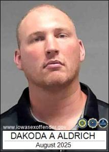 Dakoda Allen Aldrich a registered Sex Offender of Iowa