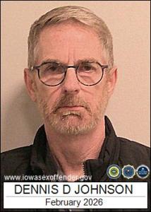 Dennis Duane Johnson a registered Sex Offender of Iowa