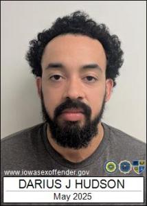 Darius Javion Hudson a registered Sex Offender of Iowa