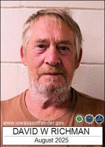 David Wiley Richman a registered Sex Offender of Iowa