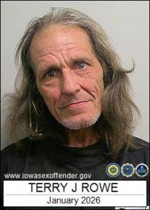 Terry Joe Rowe a registered Sex Offender of Iowa