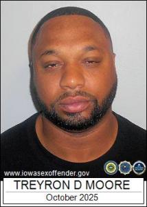 Treyron Donte Moore a registered Sex Offender of Iowa