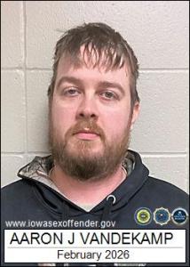 Aaron John Vandekamp a registered Sex Offender of Iowa