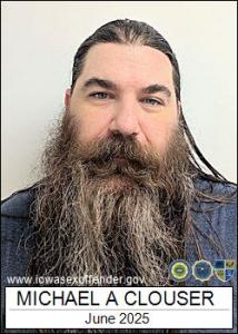 Michael Augustus Clouser a registered Sex Offender of Iowa