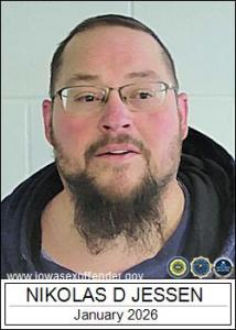 Nikolas Daniel Jessen a registered Sex Offender of Iowa