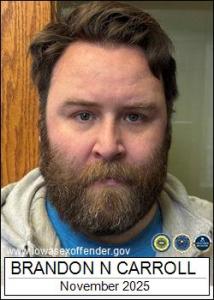 Brandon Nicolas Carroll a registered Sex Offender of Iowa